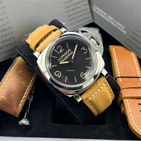 panerai double screwed|panerai luminors for sale.